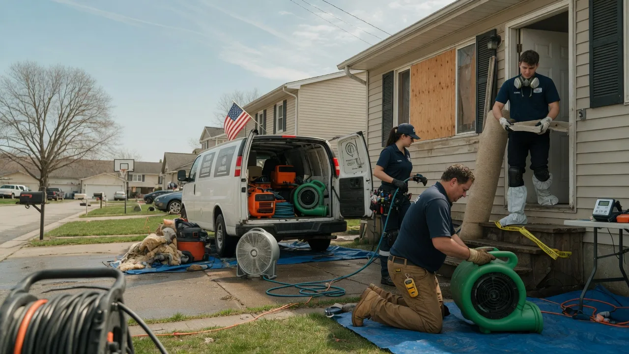 Water Damage Restoration in Volborg, MT near me